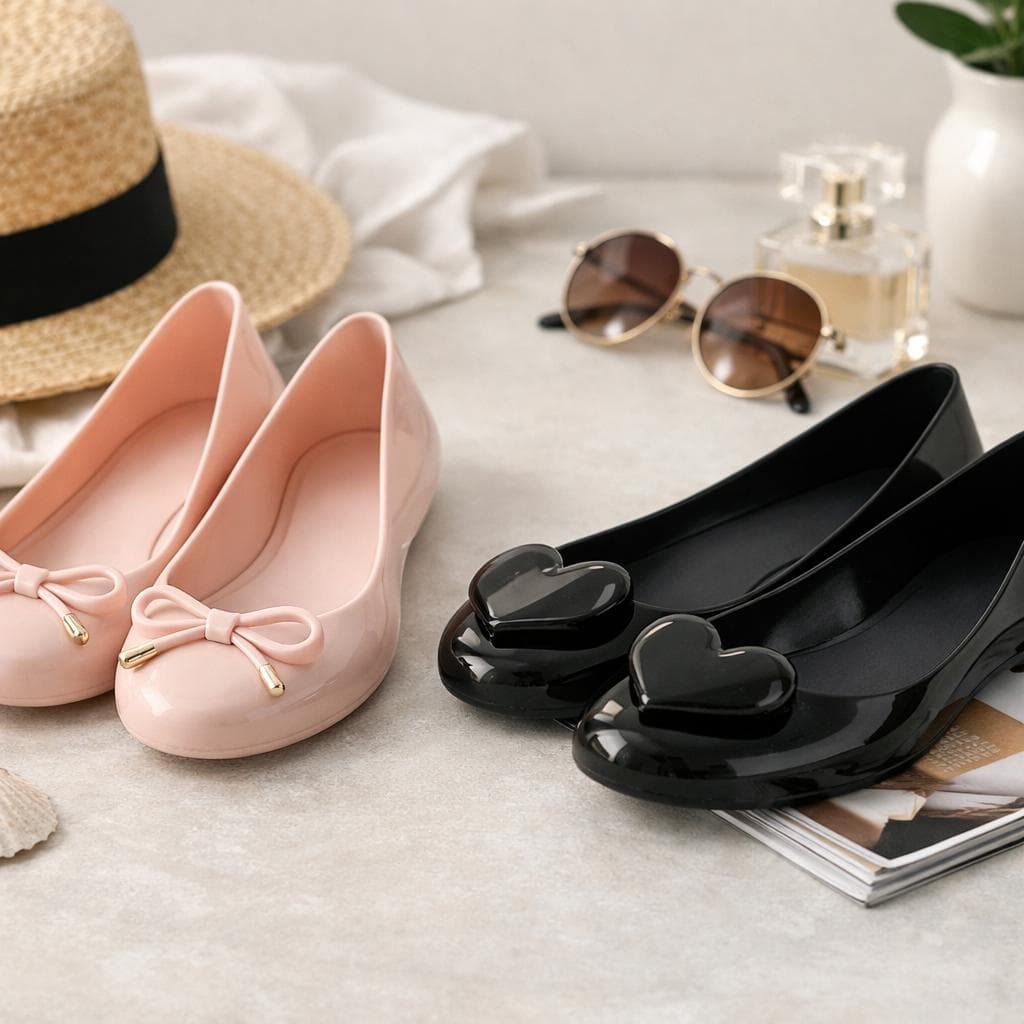 Gumowe baleriny Meliski i Zaxy - modny hit na całym świecie